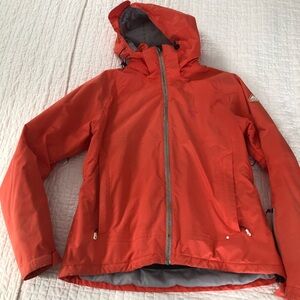 EUC Women's Tenson Vibrant Coral  Ski / Snowboard Jacket with Detachable Hood